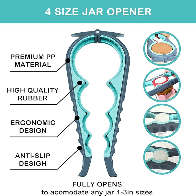 Jar Opener for Weak Hands, Seniors - Image 2