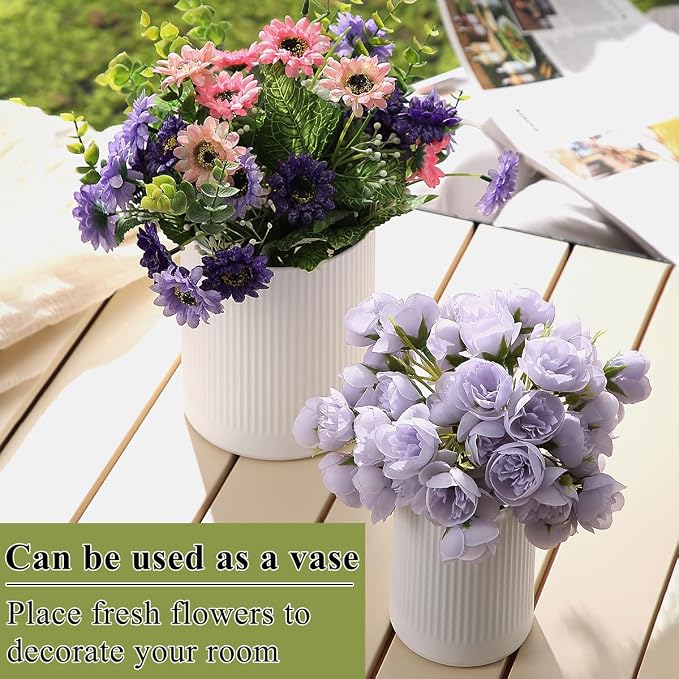 HOMQUEN 360° Rotating Utensil Holder, 6.3''+4.7'' Plastic Kitchen Utensil Holder - Image 6