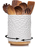 Extra Large 360° Rotating Utensil Holder by 25DOL