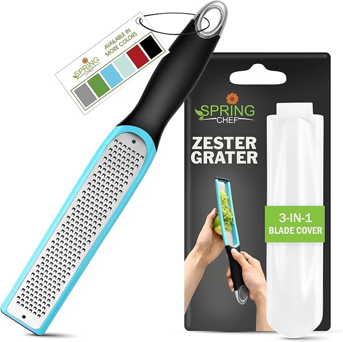 Spring Chef Premium Lemon Zester Grater by SpringChef