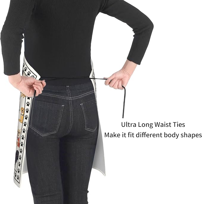Funny Apron Polyester Grooming Aprons - Image 5