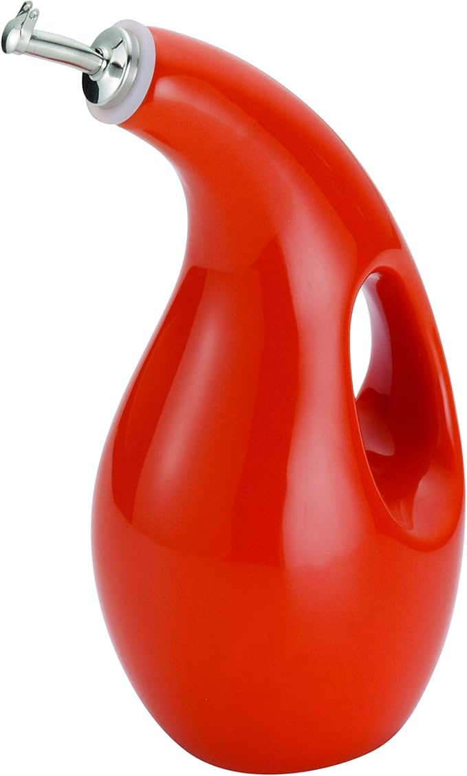 Rachael Ray Solid Glaze Ceramics EVOO Olive Oil Bottle Dispenser by RachaelRayKitchenware