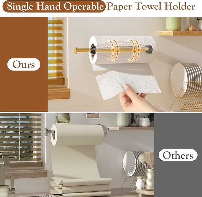 Paper Towel Holder Under Cabinet - Image 2