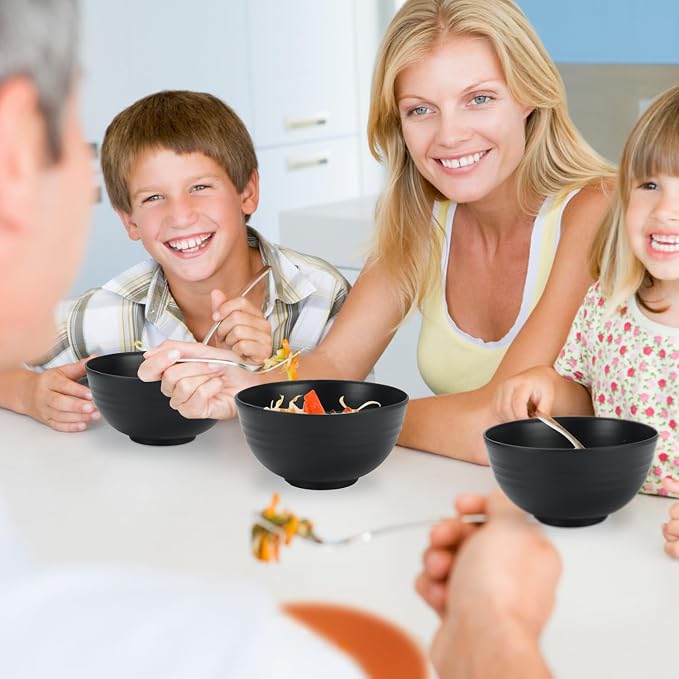 Wheat Straw Bowl Sets, Microwave and Dishwasher Safe Bowls, Alternative Plastic - Image 6