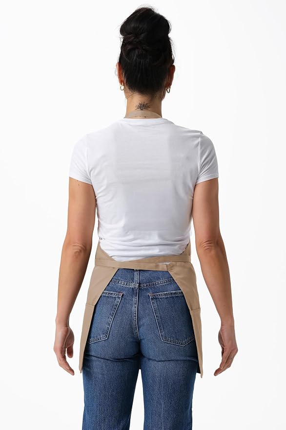 Chef Works Unisex Three Pocket Apron - Image 2