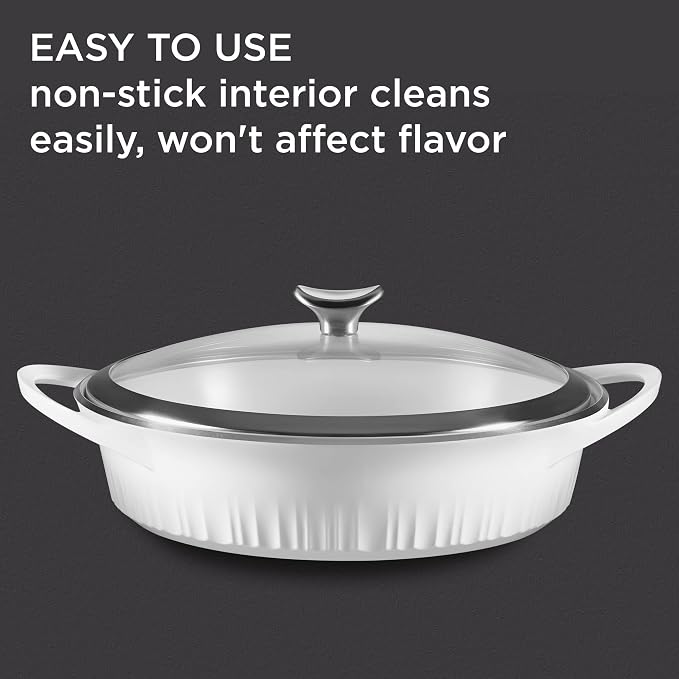 CorningWare QuickHeat 4-QT Cast Aluminum Braiser - Image 4