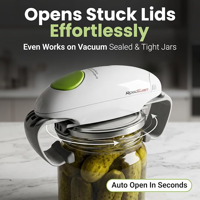 Robotwist Automatic Jar Opener, Deluxe Model - Image 6