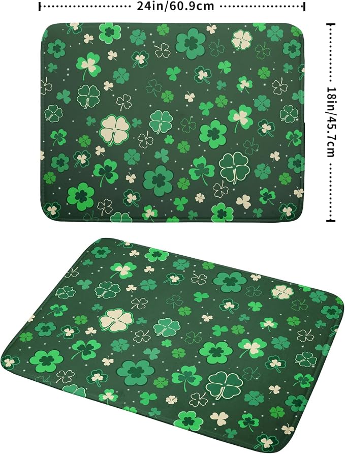 Happy St. Patrick's Day Dish Drying Mat - Image 2