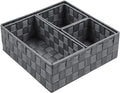 Posprica Woven Storage Baskets for Organizing, Small Baskets Cube Bin Container by Posprica