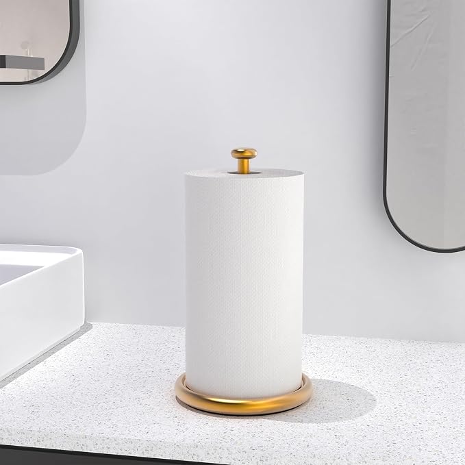 VEHHE Gold Paper Towel Holder Countertop - Image 8