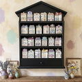 Chunful Vintage Spice Jar Wooden Rack by Chunful