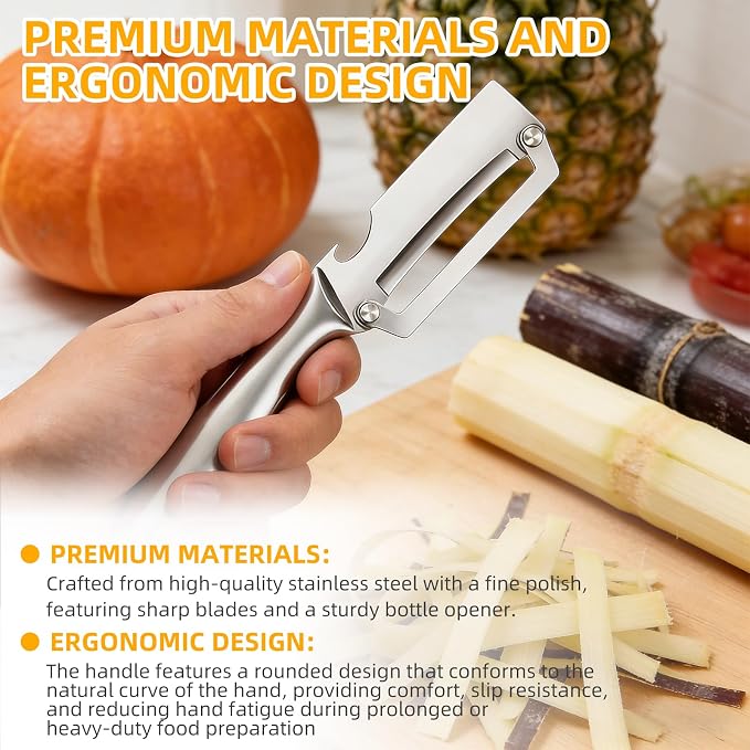 2-in-1 Multifunctional Vegetable Peeler - Image 5