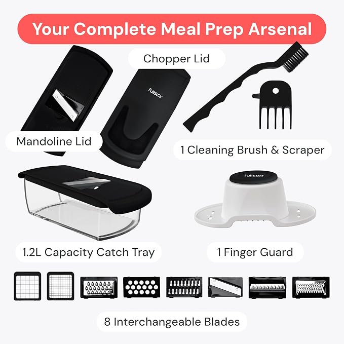 Fullstar All in One Vegetable Chopper and Mandoline Slicer - Image 8