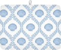 Summer Sea Shell Drying Mat 24x18 Inch, Light Blue Drying Mat by Trongr
