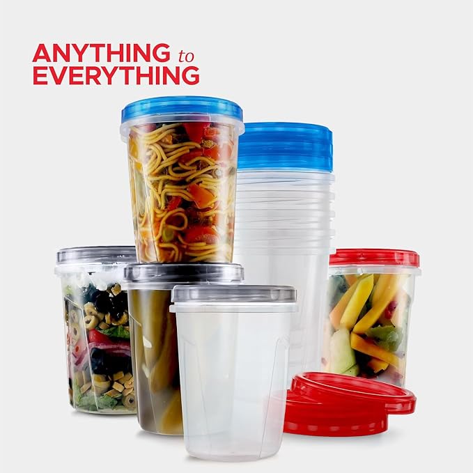 Tafura 12 Pack Leakproof Freezer Containers - Image 6