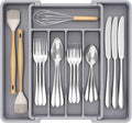 Lifewit Silverware Drawer Organizer, Expandable Utensil Tray by Lifewit