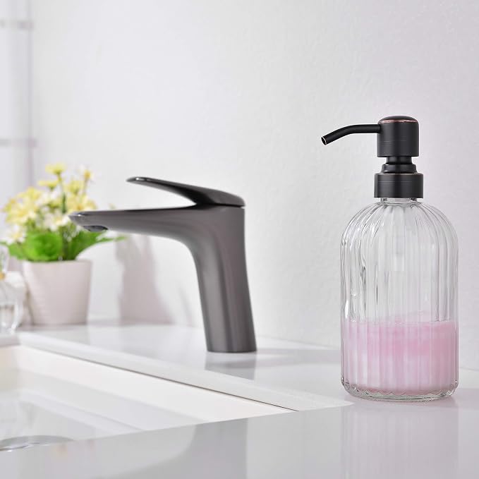 Dish Kitchen Soap Dispenser, Oil Rubbed Bronze Bathroom Liquid Soap Dispensers - Image 2