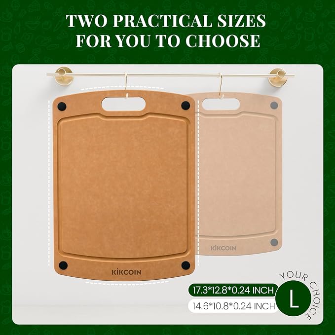 Kikcoin Wood Cutting Board, Cutting Boards - Image 2