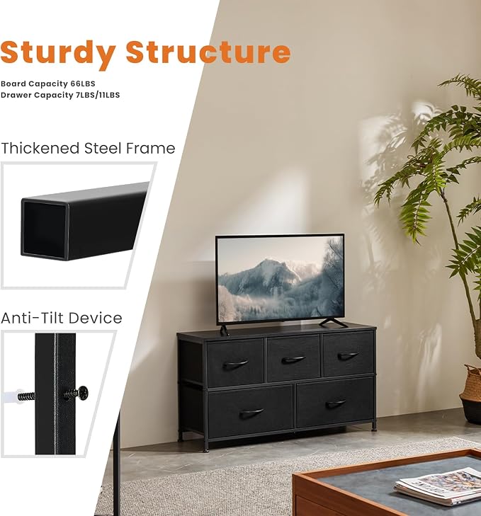 Sweetcrispy Dresser for Bedroom - Image 7