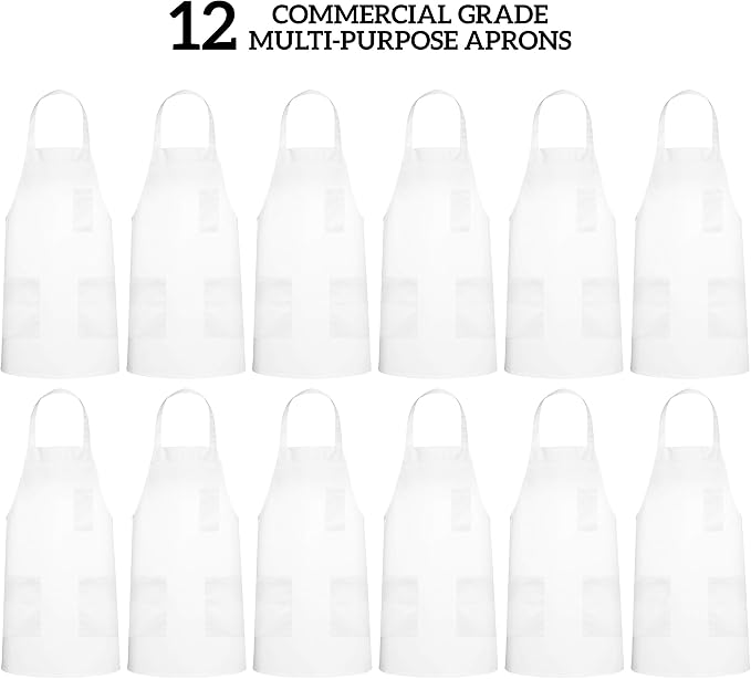 GREEN LIFESTYLE 12 Pack Chef Apron - Image 3