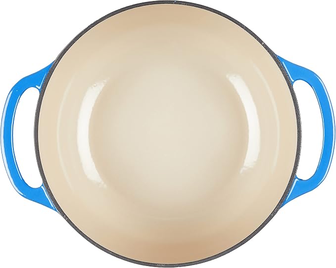 Lodge 4.5 Quart Enameled Cast Iron Dutch Oven - Image 3