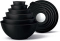COOK WITH COLOR Mixing Bowls with TPR Lids by CookwithColor