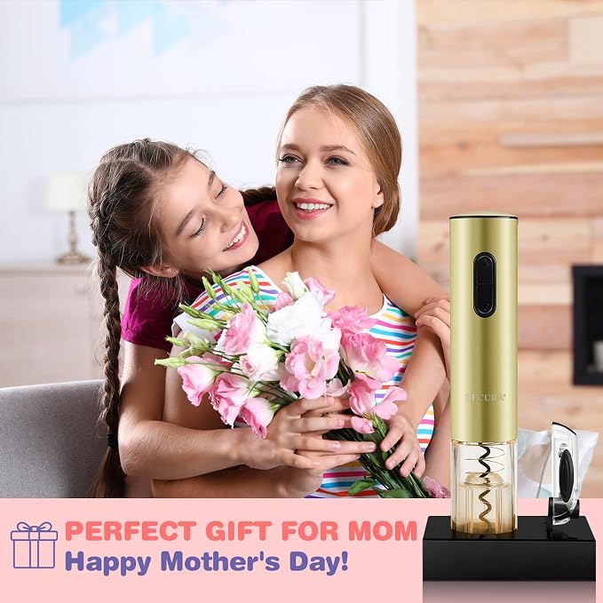 Secura Electric Wine Opener, Automatic Bottle Corkscrew Opener - Image 8