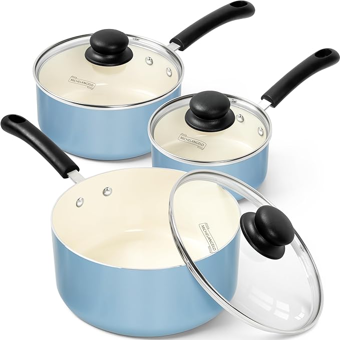 MICHELANGELO Nonstick Sauce Pan by Michelangelo