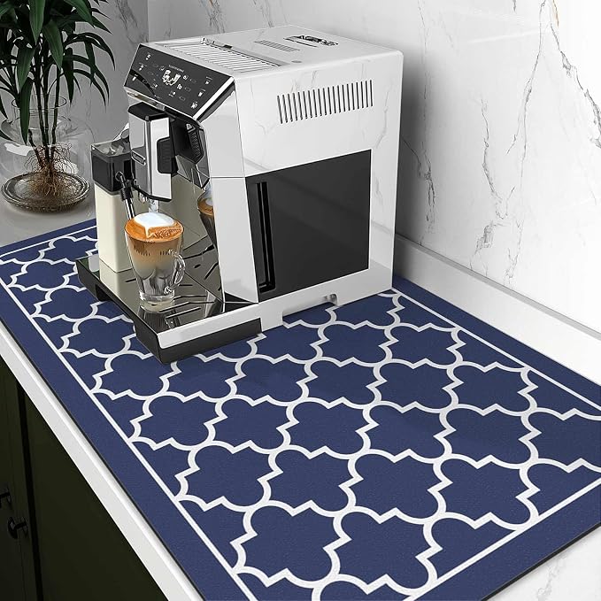 WISELIFE Dish Drying Mat Super Absorbent Drying Mat Large Dish Drying Mats - Image 2