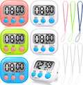 Flutesan 6 Pack Digital Kitchen Timer First Day of School Back to School by Flutesan