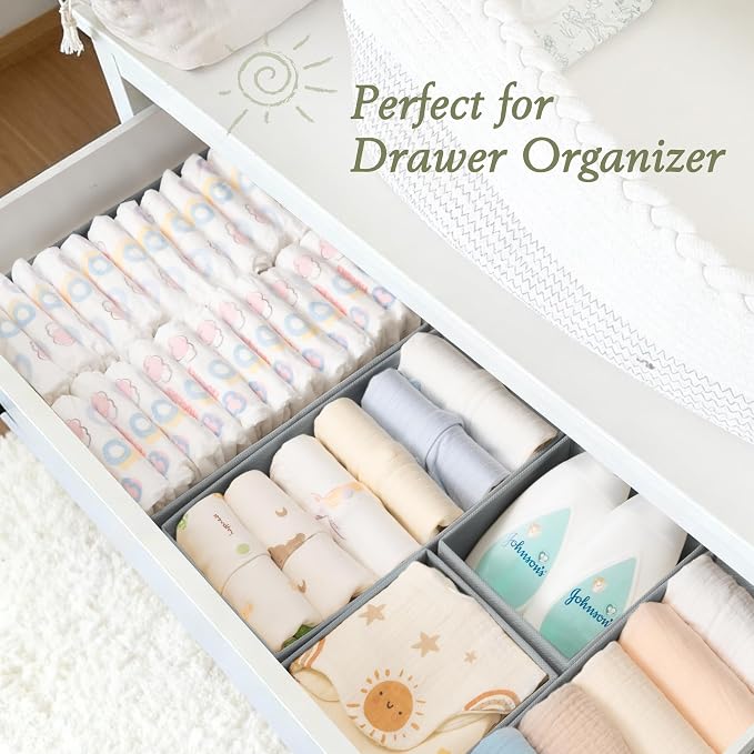 Criusia Drawer Organizers 18-Piece Set, Dresser Organizer - Image 5