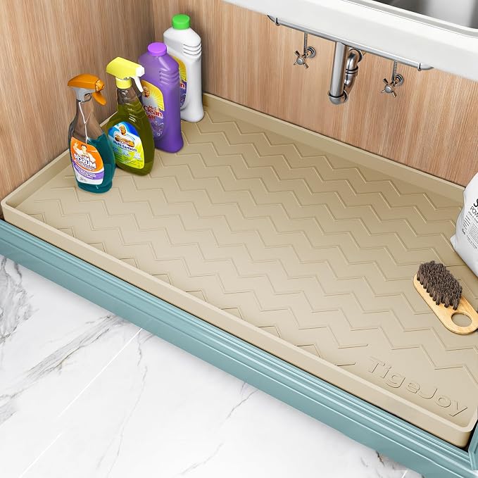 TigeJoy 25" x 22" Under Sink Mats by TigeJoy