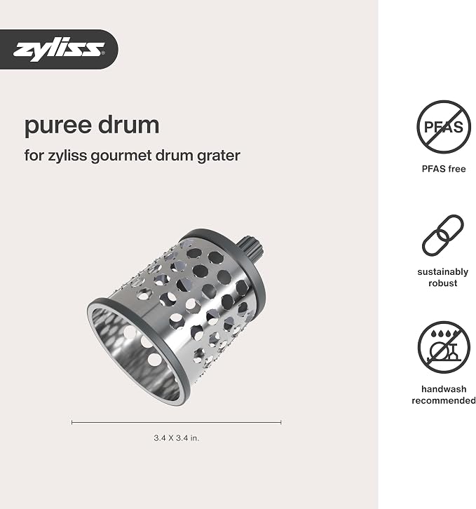 Zyliss E900058 Puree Drum Blade, Stainless Steel, - Image 8