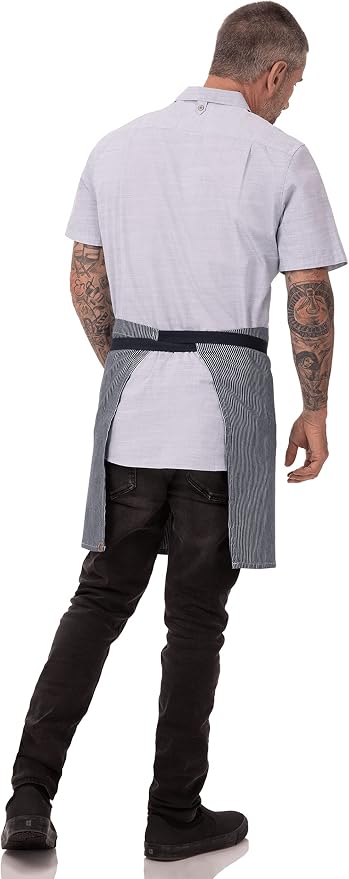 Chef Works Unisex Portland Half Bistro Apron - Image 3