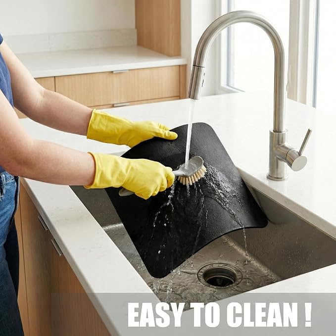 Customizable Dish Drying Mat: 24"Lx20"W Trimmable Quick Dry Pad - Image 8