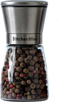 Professional Salt and Pepper Grinder – Premium Stainless Steel Salt and Pepper by KitchenBliss