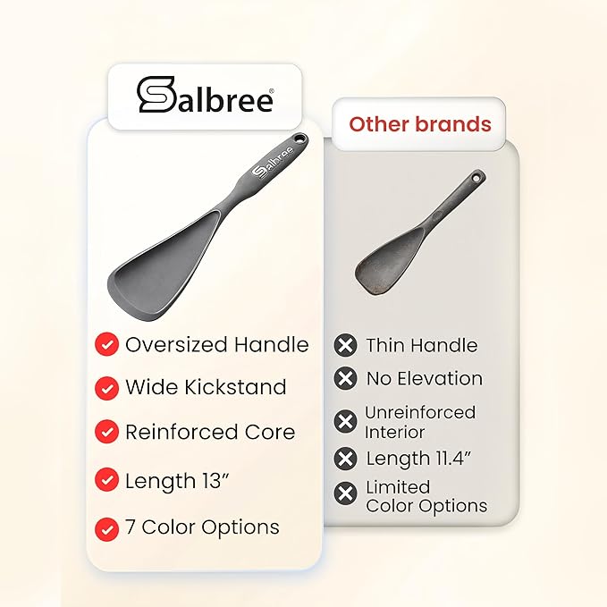 Silicone Spoon Spatula for Cooking - Image 3