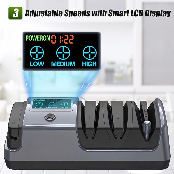 5-in-1 Electric Knife Sharpener - Image 5