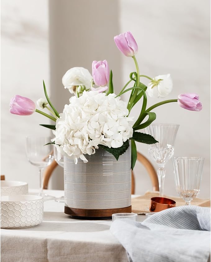Utensil Holder, 360° Rotating Extra Large Ceramic Kitchen Utensil Holder - Image 6