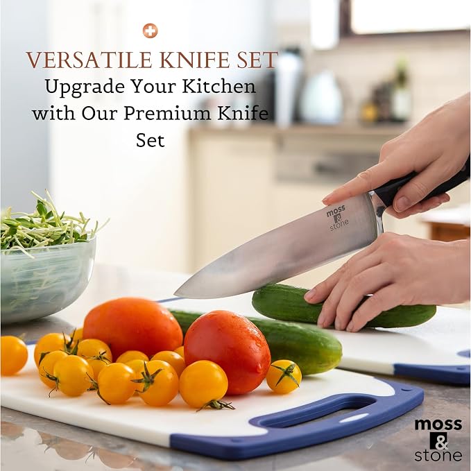 Moss & Stone 7-Piece Kitchen Knife Set - Image 4