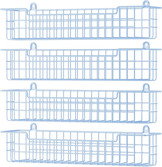 Spice Rack Wall Mount, Metal Spice Holder Saving Space Shelf by GUUKAR