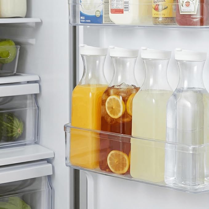 YOUEON 8 Pack 50 Oz Plastic Water Carafe - Image 7