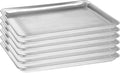 6 Pack Half Size Aluminum Perforated Baking Sheet Pan, Restaurant & Kitchen by FSUON