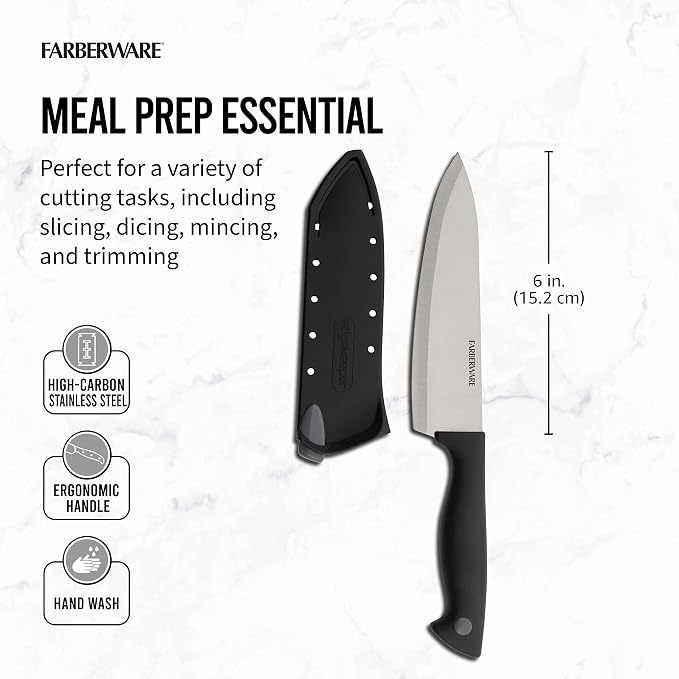 Farberware Edgekeeper 6-Inch Chef Knife - Image 3