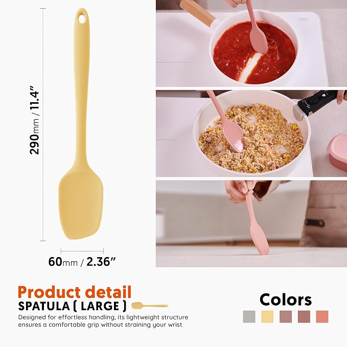 Platinum Silicone Spatula – BPA Free Silicone Spatula - Image 2