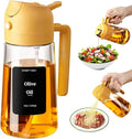 SWEET VIEW Oil Sprayer for Cooking, 16oz/470ml 2 In 1 Glass Olive Oil Sprayr & by SWEETVIEW