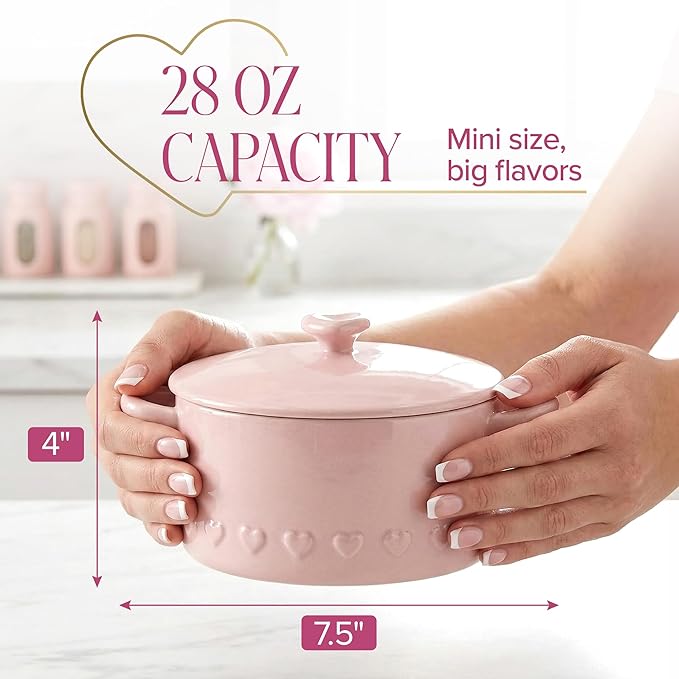 Paris Hilton Iconic Ceramic Stoneware Casserole Dish - Image 3