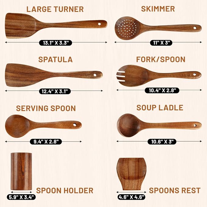 Unokit Cooking Utensils Set for Kitchen - Image 2