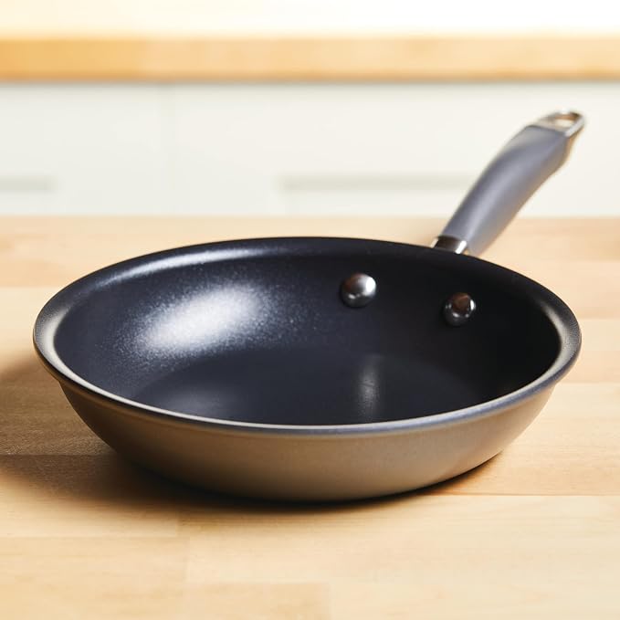 Anolon Advanced Home Hard Anodized Nonstick Frying Pan, 8.5 Inch – Small Non - Image 7