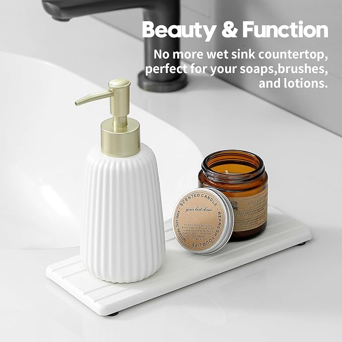 Razborci 2PCS Diatomite Quick Stone Drying Tray Mat - Image 5